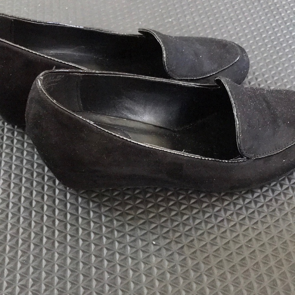 Kenneth Cole Reaction Black Womens Wedge Shoe 7